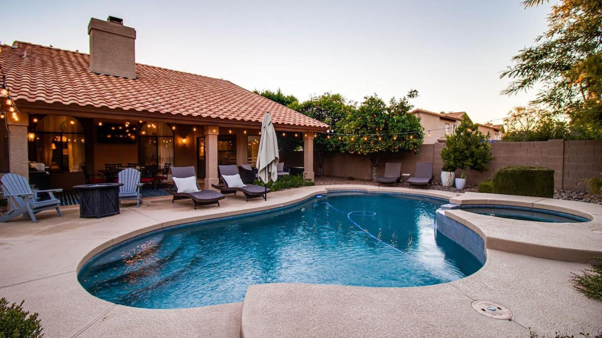Stunning North Scottsdale Luxury Home Whtd Pool Финикс Екстериор снимка