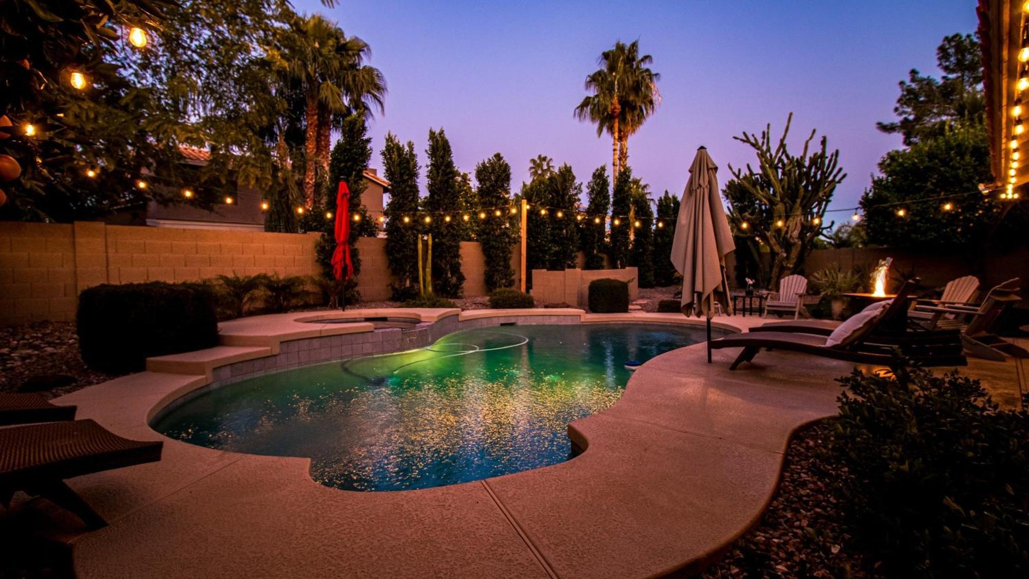Stunning North Scottsdale Luxury Home Whtd Pool Финикс Екстериор снимка